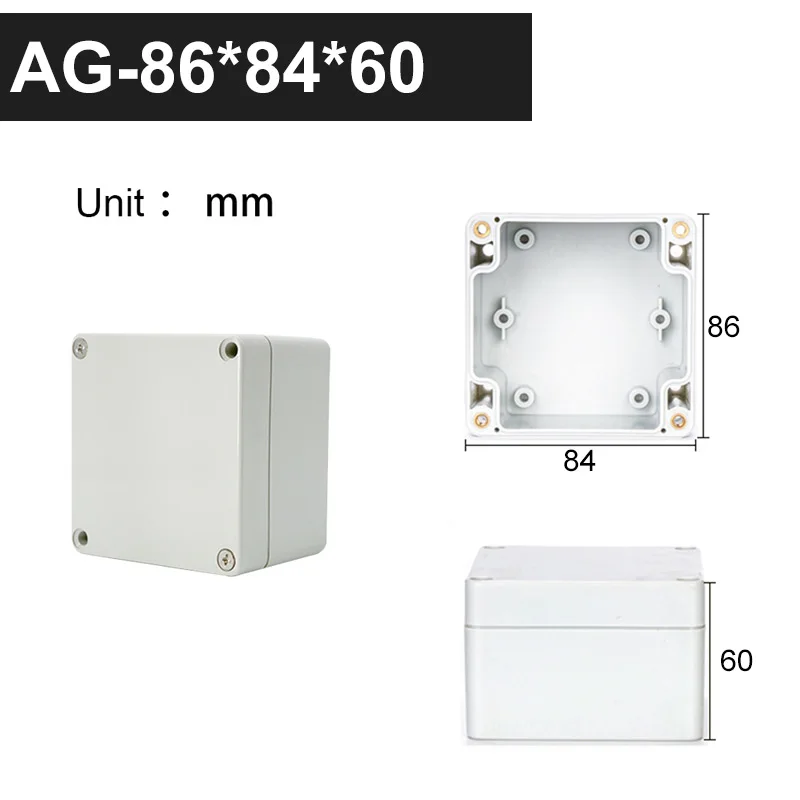 Scatola di progetto custodia in plastica ABS IP65 impermeabile