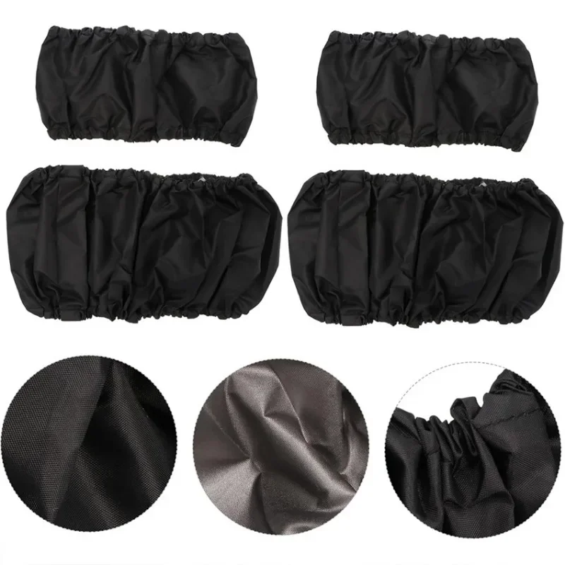 Dustproof Baby Stroller Wheel Covers Waterproof Dirtproof Outdoor Pram Wheels Cover Perfect for Travel Stroller Accessories stroller accessories