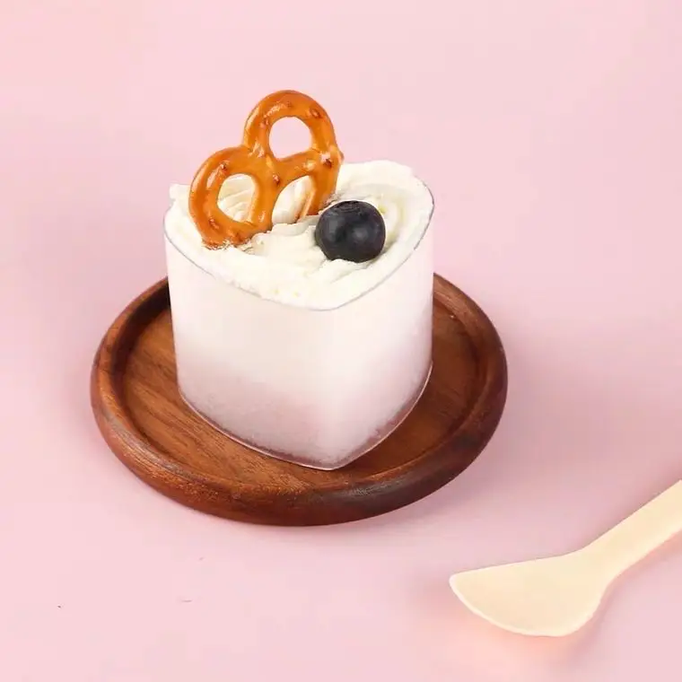 10pcs Mini Heart-Shaped Clear Plastic Dessert Cups – Reusable 2oz Bowls for Ice Cream, ... - SKU CCL60882 - UGI Packaging