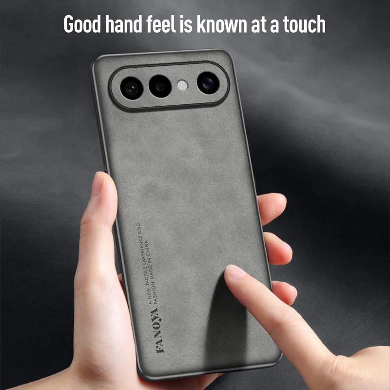 Leather Shockproof Phone Case - Skin-Friendly Protective Cover