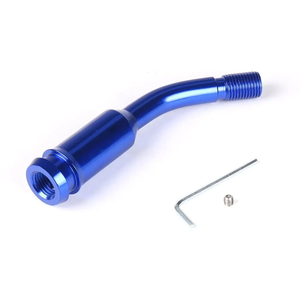 Car Gear Shift Shifter Stick Lever 5 inch Bend Bent Aluminum Shift Knob Extension For VW T4 1990-2003 SK-1017