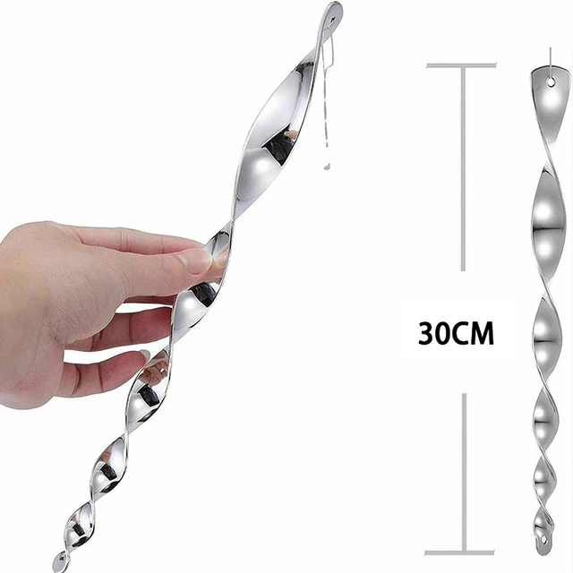 12Db Madárriasztó Fényvisszaverő Rudak 30 Cm Megijesztő Madarak Repelle Szél Spirális Forgó Rúd Függő Díszek Otthoni Kerti Dekorációhoz - Image 2