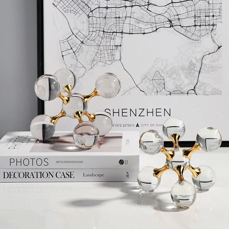 Minimalist Molecular Crystal Ornaments 5