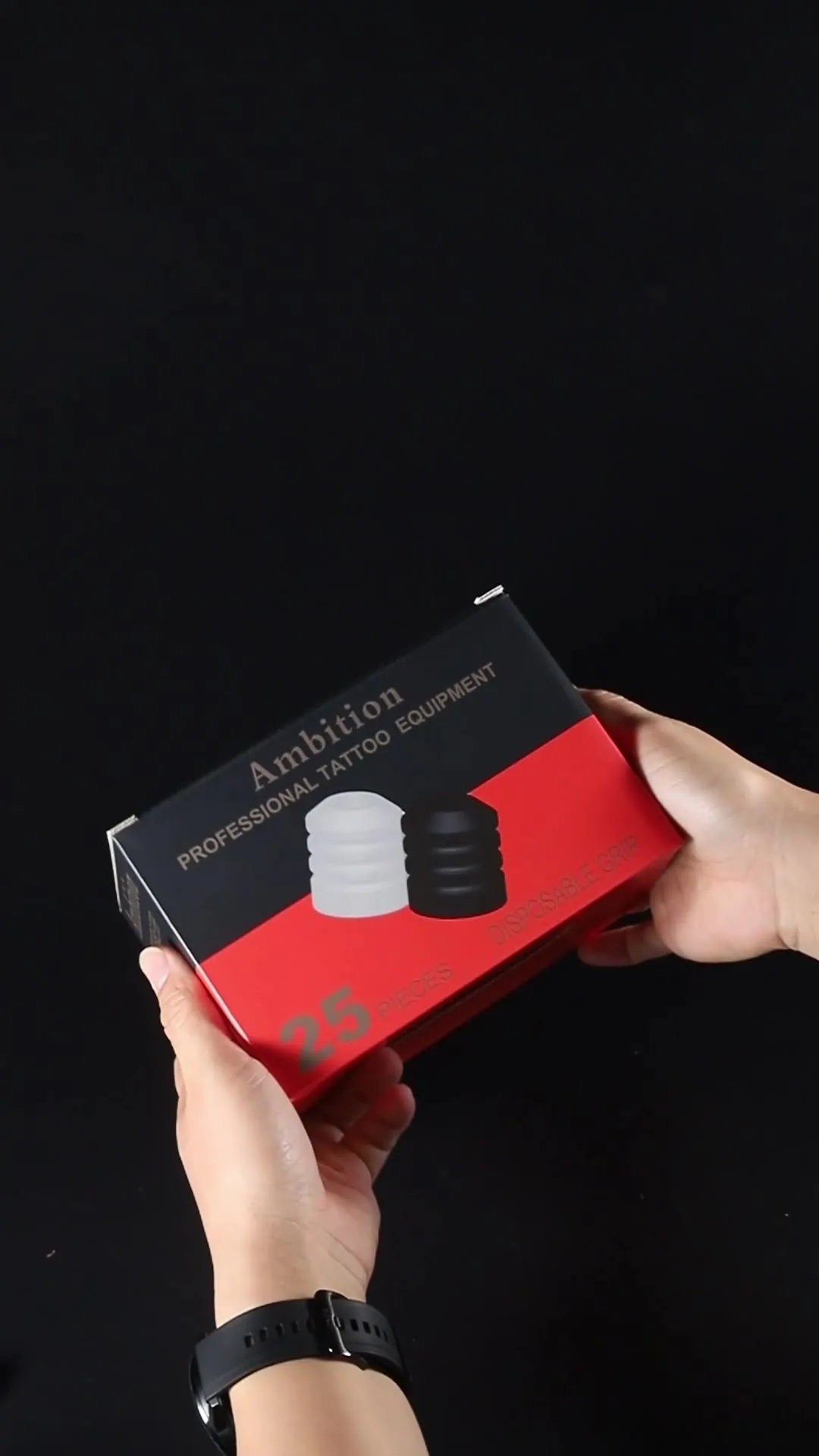 Ambition 25 個使い捨てタトゥーグリップホークペンとソルノヴァ無制限