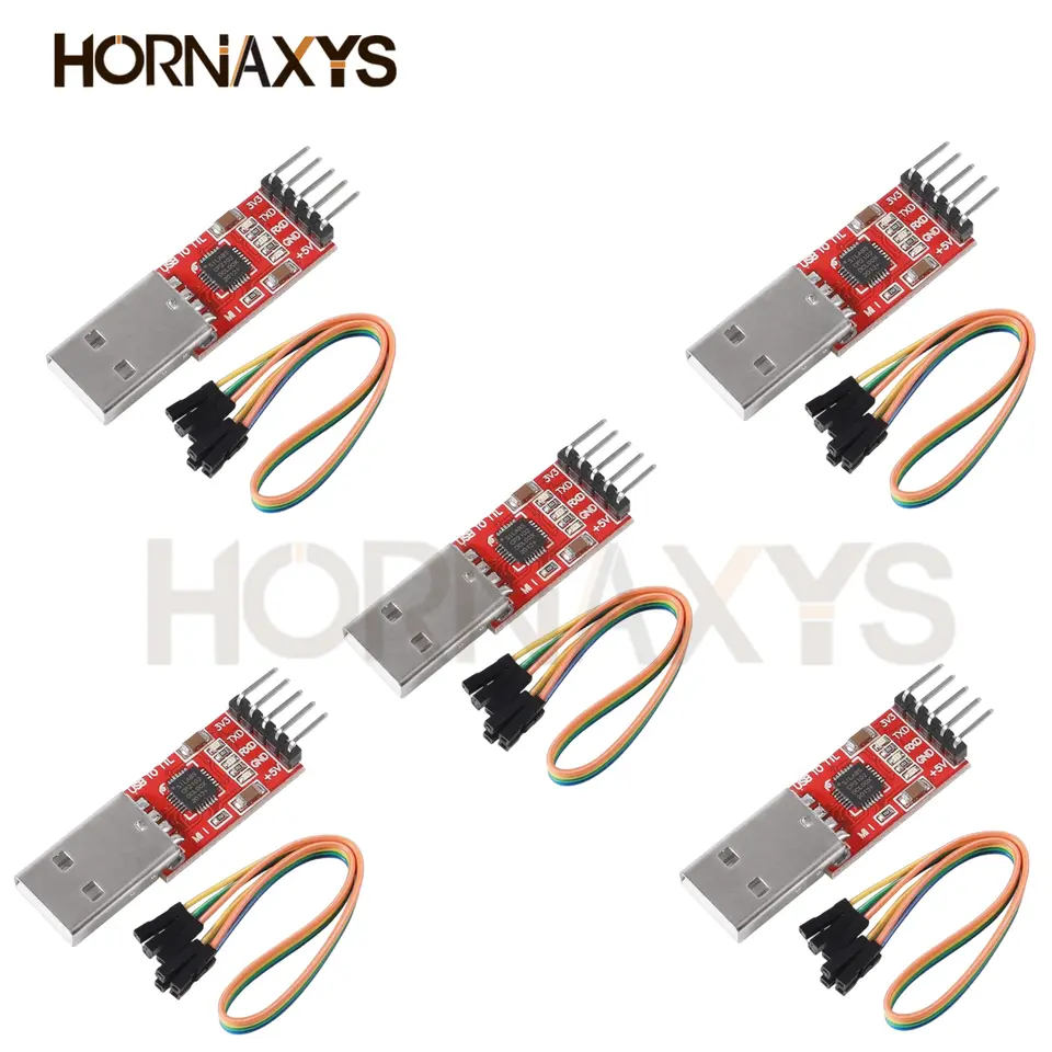 1/3/5pcs CP2102 module USB to TTL serial UART STC download cable PL2303 Super Brush line upgrade image 1