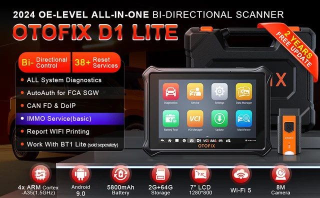 【美品】OTOFIX 車両診断ツール D1 Lite Amazon.co.jp: OTOFIX D1 LITE obd2診断機 日本語対応 38+