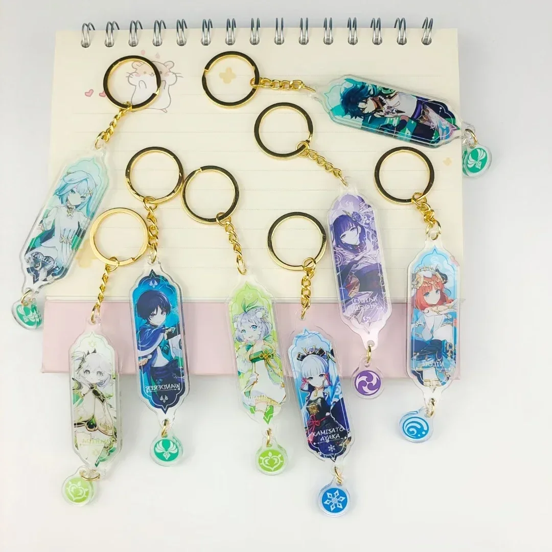 Charming Anime Character Keychain - Cute Bag Pendant & Key Ring Accessory Gift