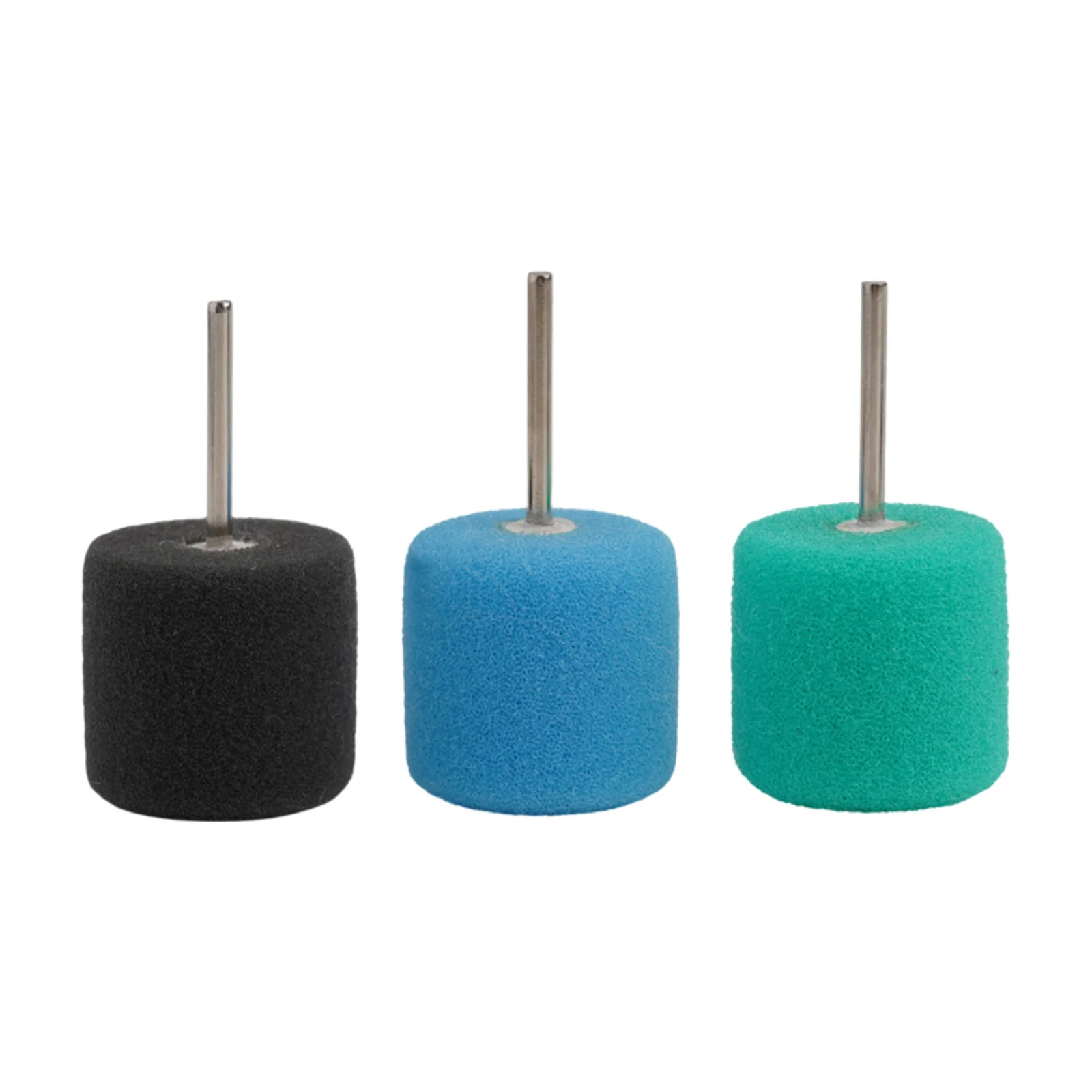 20Pcs Mini Car Foam Drill Polishing Pad Kit 1 Inch Detail Sponge Wool Waxing ing Pads Polisher Pad Waxing Backing Plate