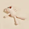 1 cartoon bear shape pet plush toy for pet interactive play Valentine's Day, party, birthday gifts 6