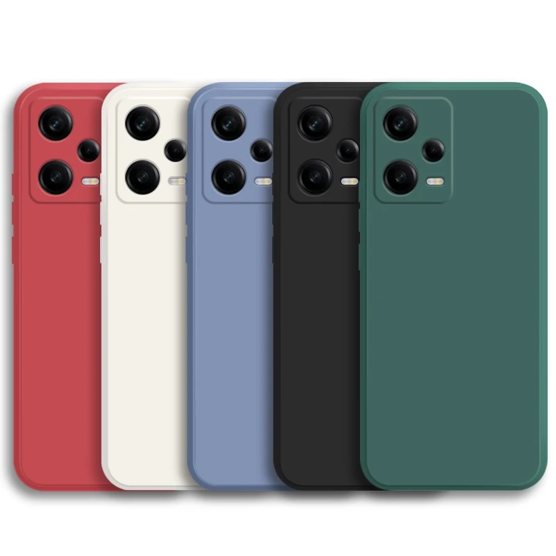 Funda Silicona Silicone Case Para Xiaomi Redmi Note 12 Pro+