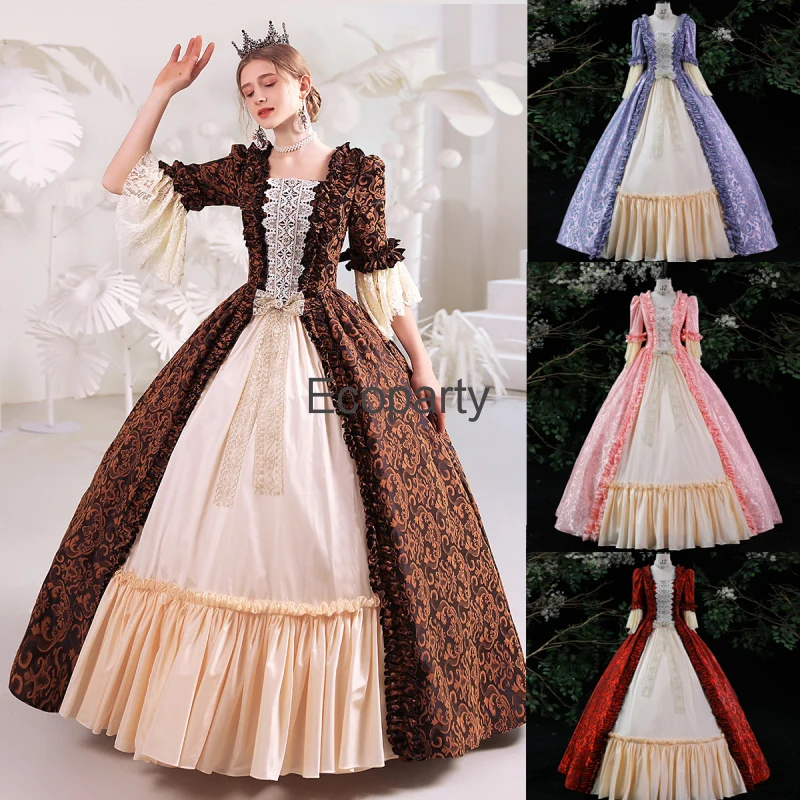 

18th Century Renaissance Baroque Rococo Marie Antoinette Dresses Women Victorian Masquerade Gowns Medieval Costumes Vestidos