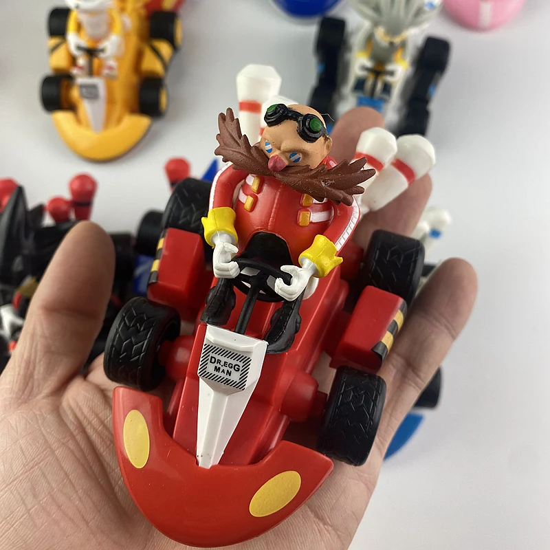 Figuras de acción de Sonic the Hedgehogs, coches de juguete, Shadow Tails, Rouge the Bat, anime, juguetes, juegos, muñecos, regalos para niños