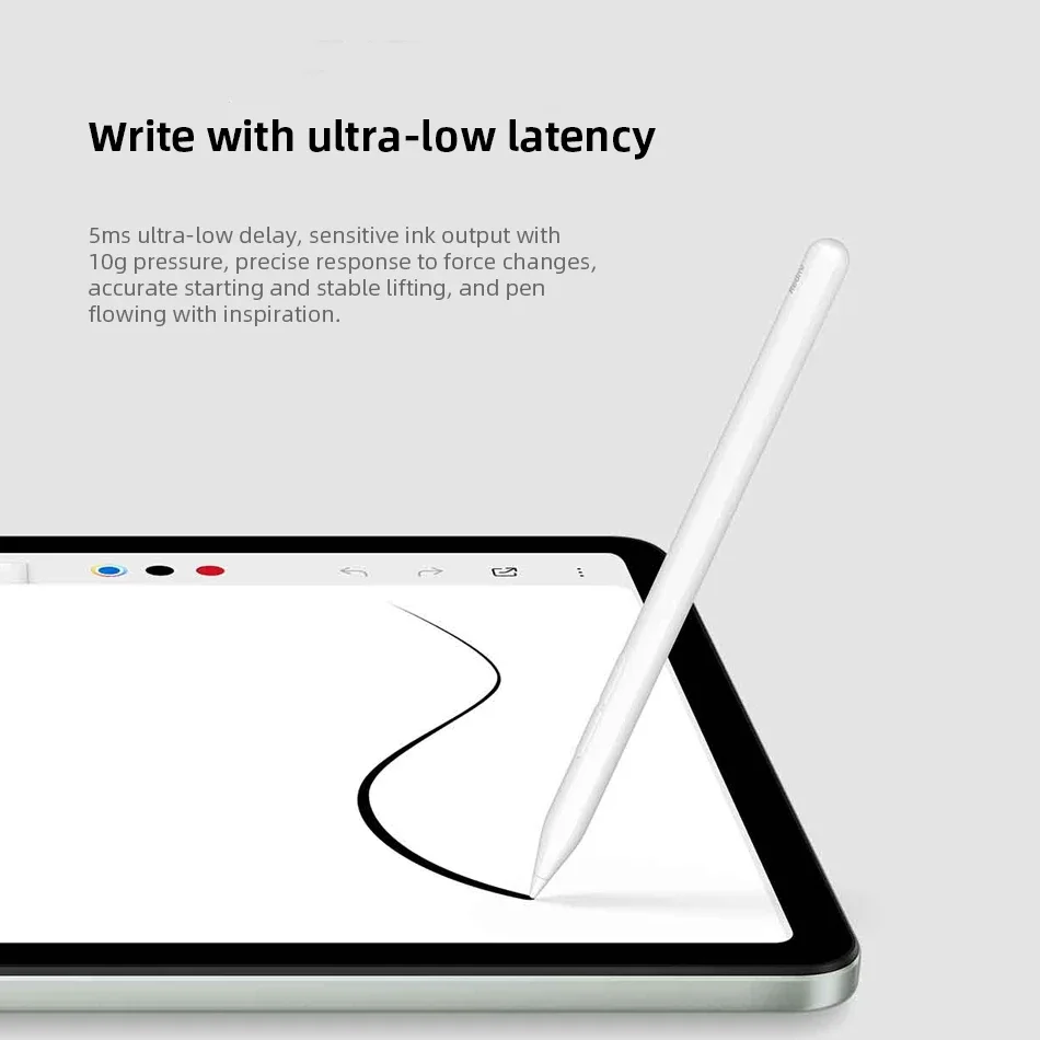 Original Redmi Stylus Pen 240Hz Draw Writing Screenshot Tablet Screen Touch 4096 level Type-C Charging Only For Redmi Pad Pro 2