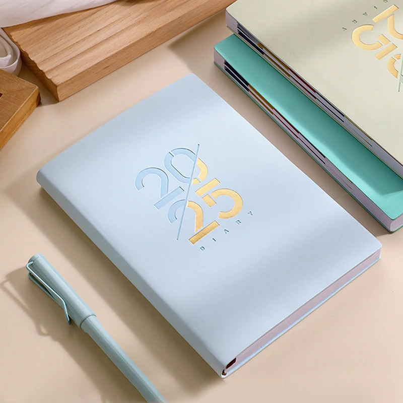 Jan To Dec Planner Notebook A5 Agenda Spanish Inner 80GSM Monthly/Weekly/Daily School Supplies Stationery schedule notebook