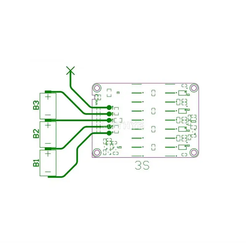 Équilibreur de batterie LiPo 3S/4S/8S 5.5A BMS actif pour RC
