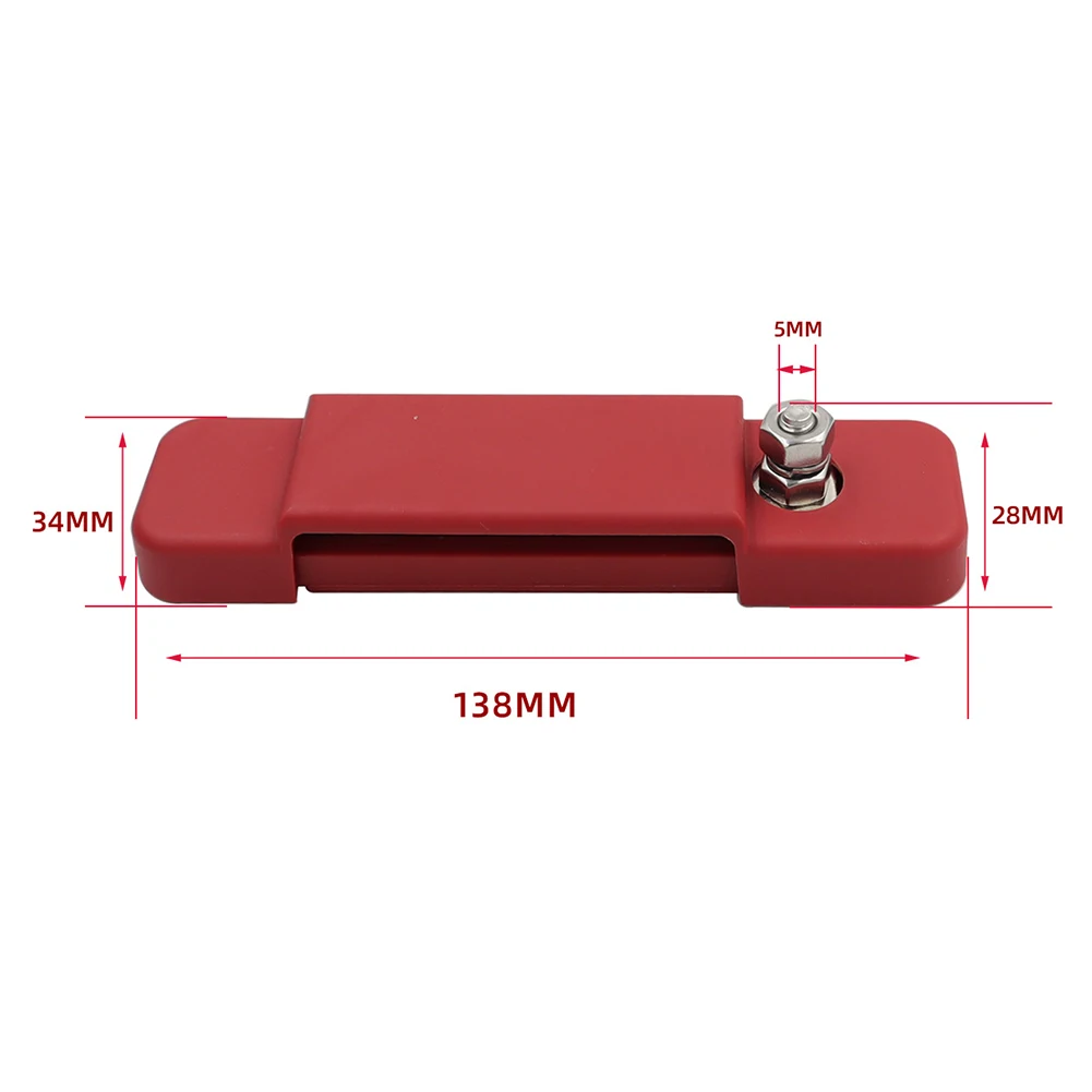 12 Point Battery Power Distribution Block Bus Bar Positive Negative 48V 180A power distribution block Power Distribution Block Termianl For Car RV Ship