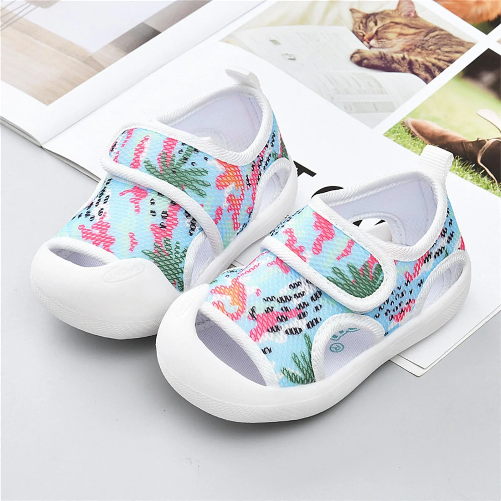 Summer Baby Boys Sandals Children Beach Sandals Soft Bottom Unisex Girls Non-Slip Infant Shoes Kids Outdoor Shoes