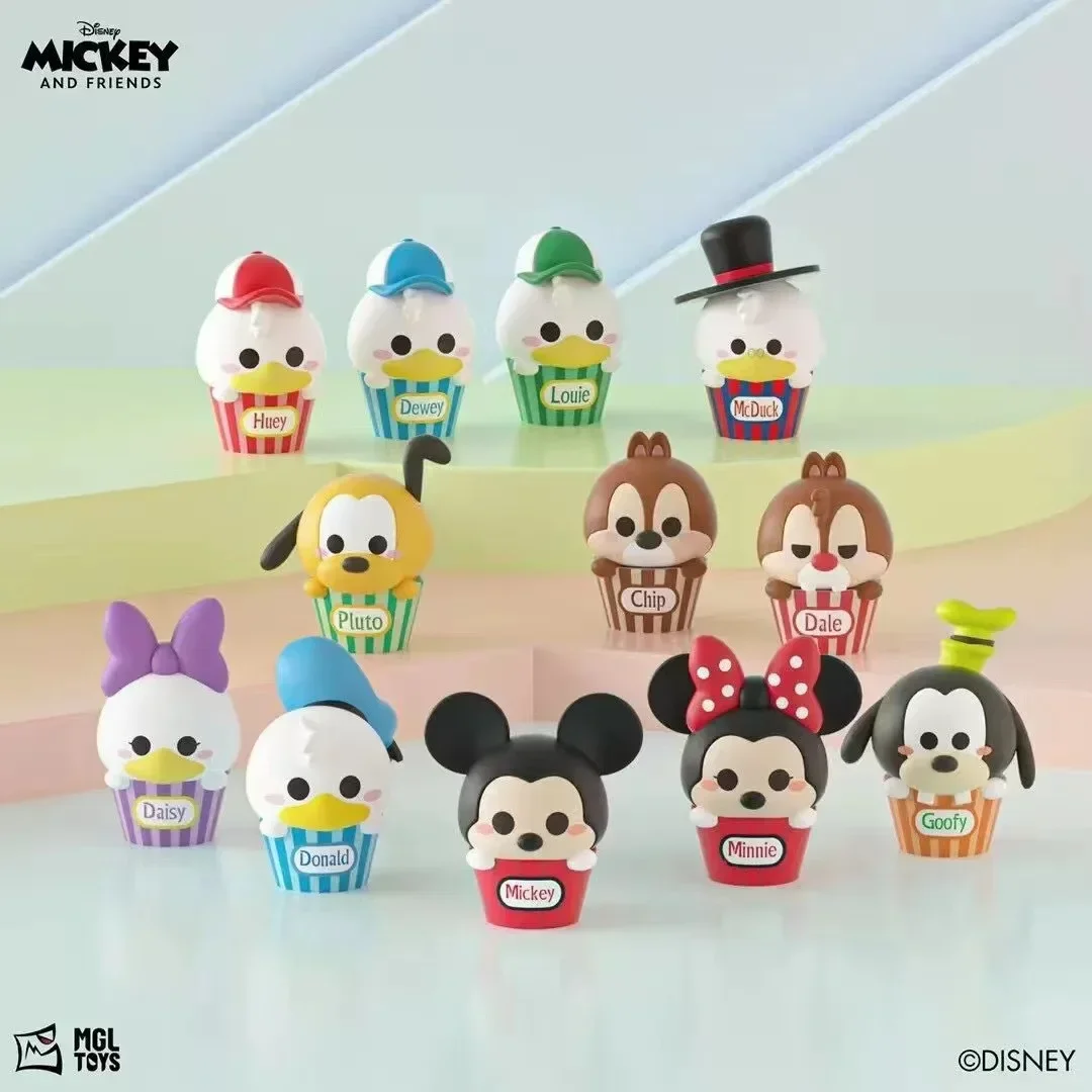 

Mgl игрушки, Подлинная мини-кукла, искусственная деталь, Disney Tsum, Микки и друзья, милая детская игрушка/12 детских подарков