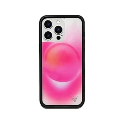 Wildflower 3D Floral Phone Case with Moon and Love Heart Design for iPhone 17 Pro (1)