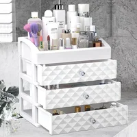Makeup Organizer Waterproof Cosmetic Case Makeup Jewelry Box Multifunctional Travel Cosmetic Organizer Drawer Home Storage Boxs 1