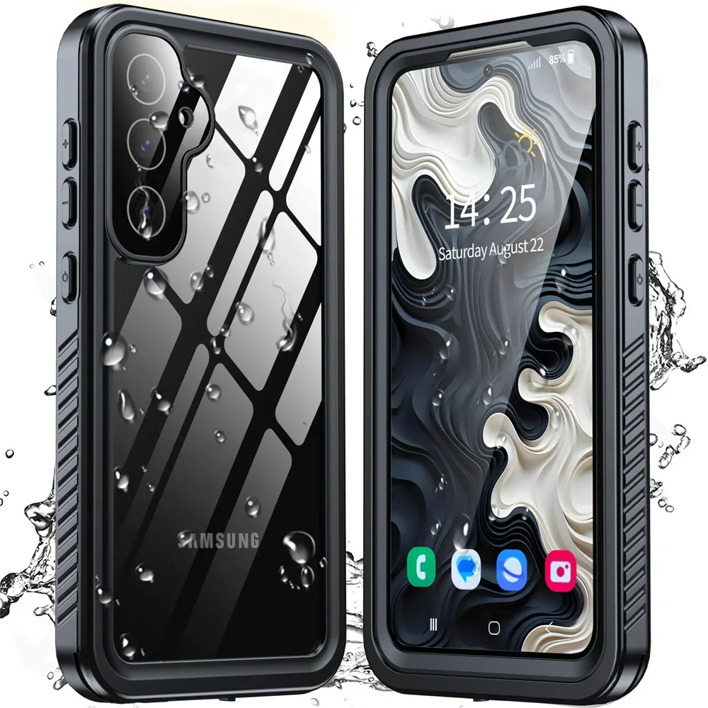 thumbnail image 1 of IP68 Shellbox Waterproof Case For Samsung Galaxy S24 S23 S22 S21 Ultra FE A54 A34 5G Metal Aluminum Swimming Phone Luxury Cover, 1 of 4