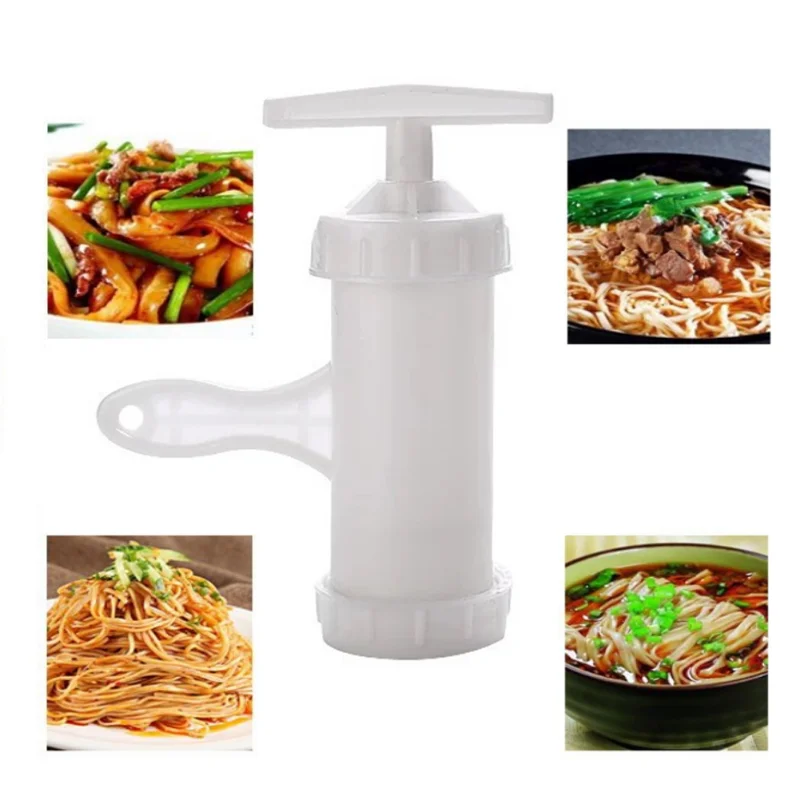 Pasta Maker Household Plastic Noodle Maker Press Machine Crank Cutter Fruit Juicer Cookware Making Spaghetti Kitchen Tool