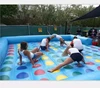 Kids Adult Giant Inflatable Twister Game Inflatable Twister Mattress Game For Indoor Outdoor  Sports Games 6