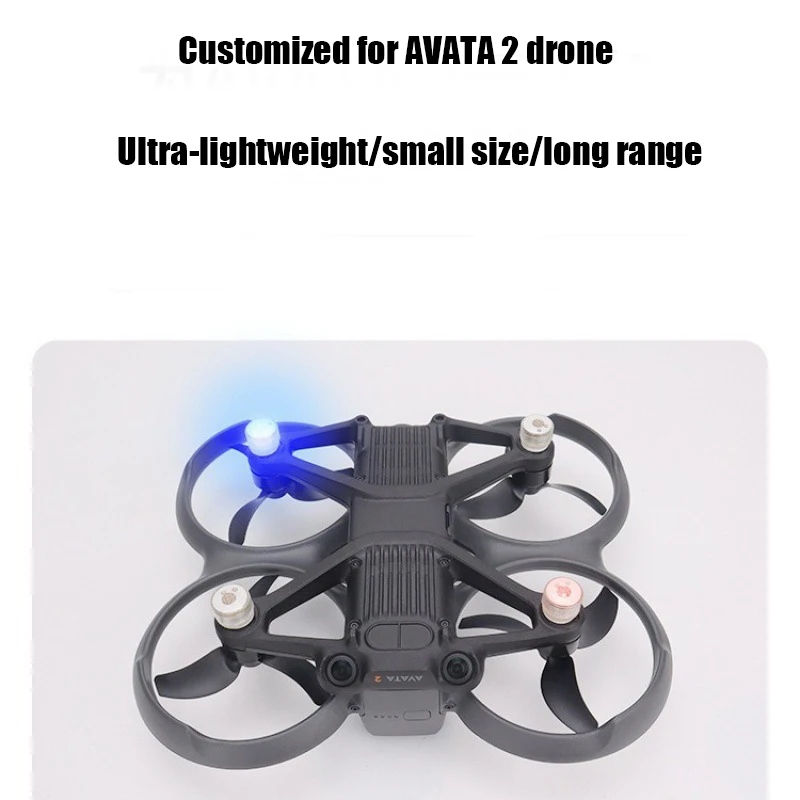Drone Accessories For DJI Avata 2 Night Flying Signal Strobe LED Flash Lights 4pcs