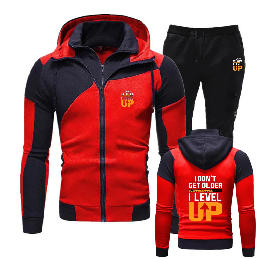 Men's Hoodie Co-ord Set Back View