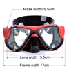 Myopia Diving Masks with Optical Resin Plastic Lenses and Silicone Frame 6