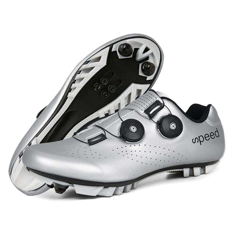 Cycling Shoes Men MTB Clits Route SPD Road Dirt Bike Speed Flat Sneaker Racing Women Cleat