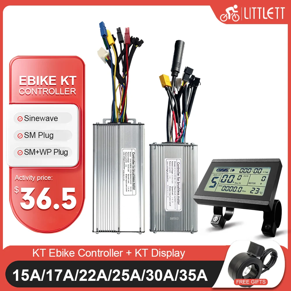 Coppia Centralina 36V/48V 15A/35A + Display