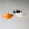 Medieval Danish Multicolor Chandelier Retro Orange Decoration Ceiling Lights Restaurant Study Cafe Coffee Table Bar Pendant Lamp 3