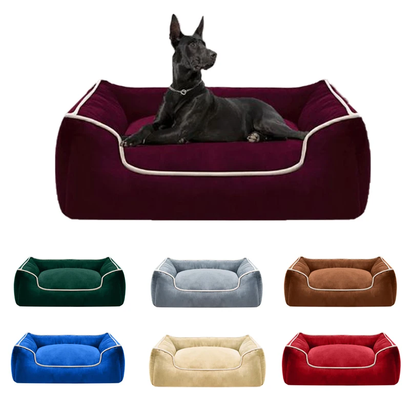 Dog Bed PATAM Cama Redonda Para Perros Y Gatos Fufi – Suave, Lavable Y Antideslizante – Ideal Para Todas Las Temporadas – Tamaño Medium 61 Cm, Color Azul Colchón Antideslizante Azul
