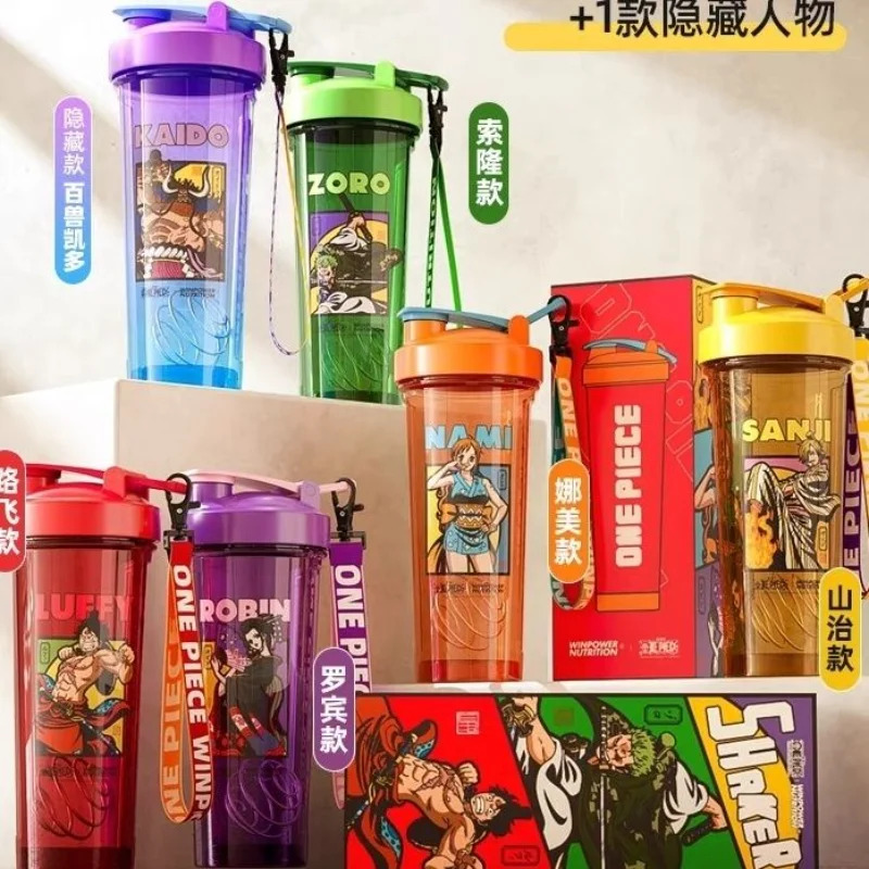 Anime Giapponese One Piece Periferiche Joint Series Rufy Sauron Shake Cup Fitness Cup Milkshake Cup Water Cup Bollitore
