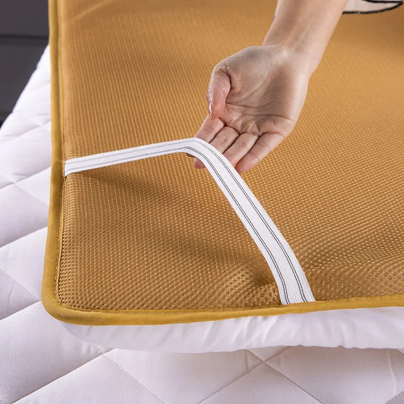 Formtheo Natural Soy Fibre Double Tatami matras Single Dormitor Quilted Foldable Pillow Topper Mattress 180x200