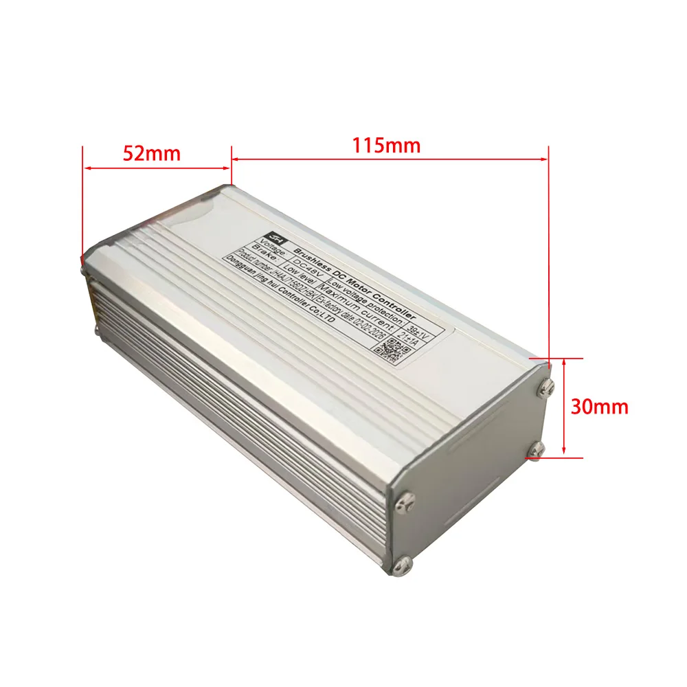 JH4AJ7156DZHBK 브러시리스 모터 컨트롤러 48V 리튬 이온 사인파 전자 자전거 속도 컨트롤러 전기 자전거에 적합