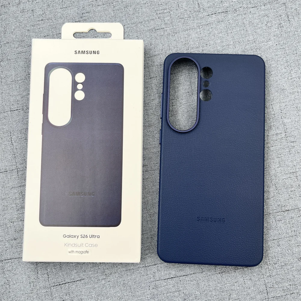 Luxury Leather Magnetic Wireless Charging Protector Shell with Gift Box