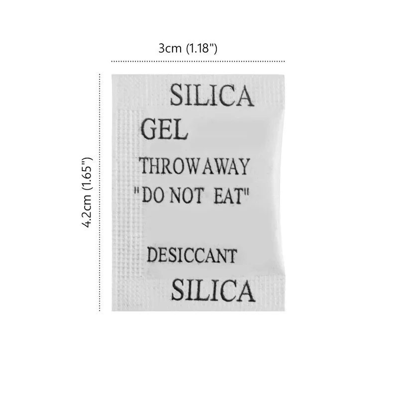 Non-Toxic Silica Gel Desiccant Damp Moisture Dehumidifier 50 Packs For Kitchen Room Living Absorber Bag Clothes Food Storage silica gel desiccant moisture absorber bag moisture absorber moisture absorbing bag