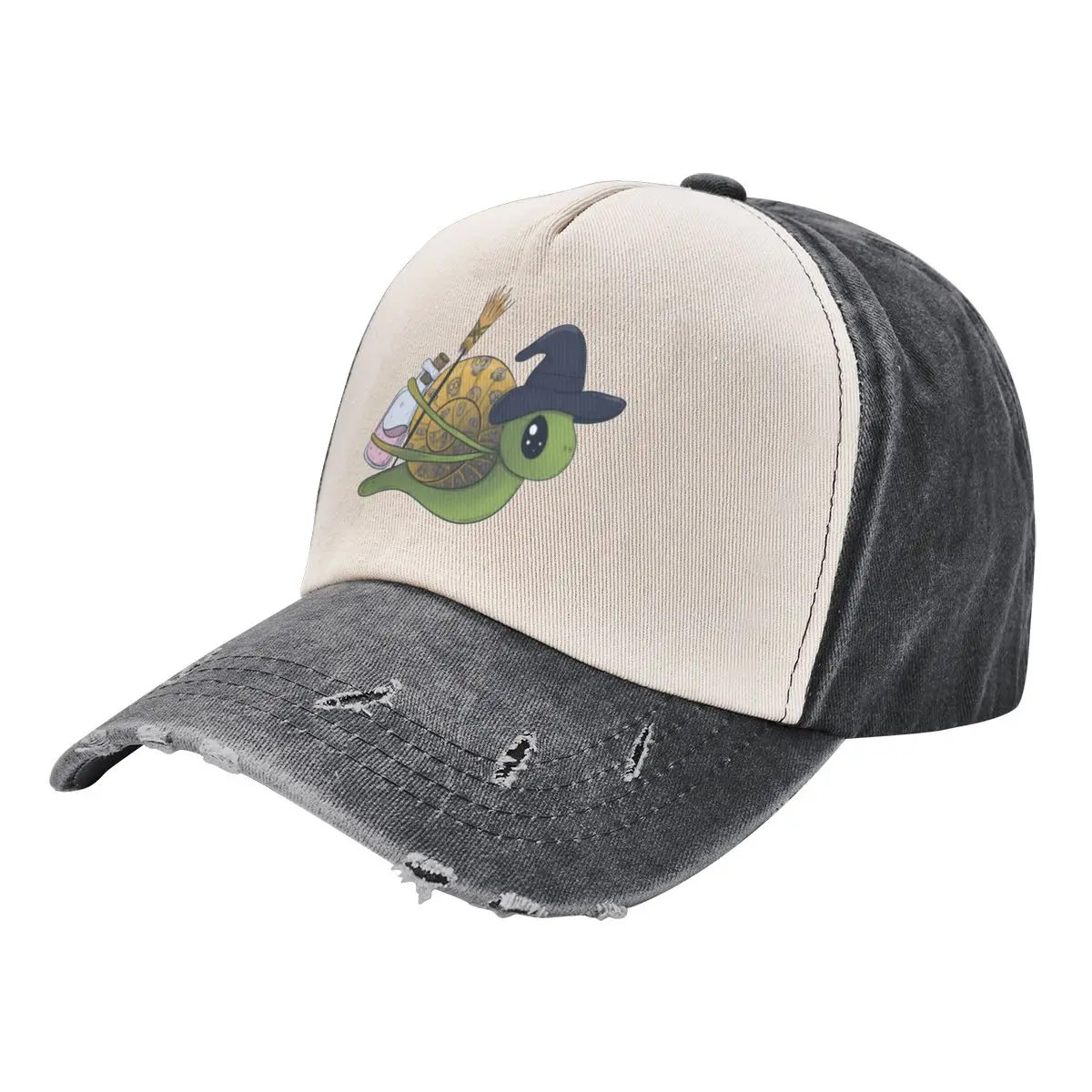 

Witchy snail Baseball Cap Sun Cap Christmas Hat Men's Women's