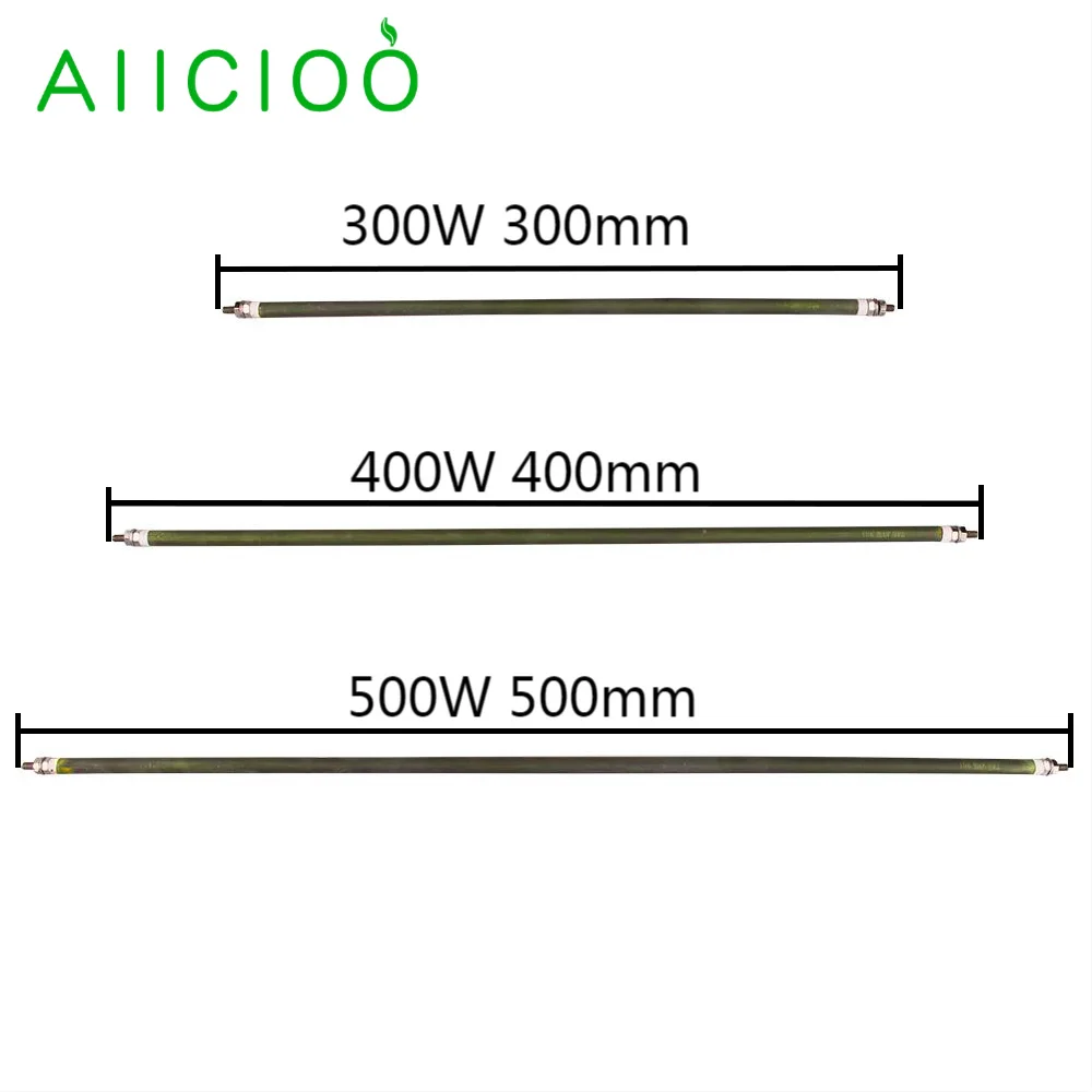 Elemento Bonde do Calefator de ar Sus304 300w 400w 500w Aquecimento Reto Tubo da Resistência 110v 220v
