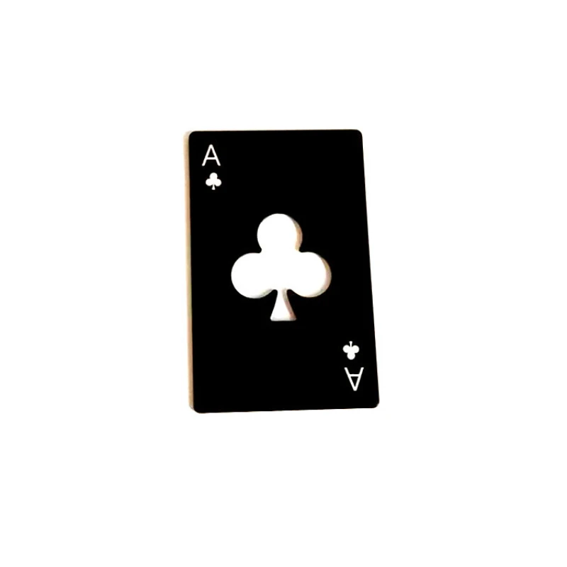 

Playing Cards A Bottle Opener Creative Pocket Metal Multifunction Credit Card Bottle Opener Plum Blossom A