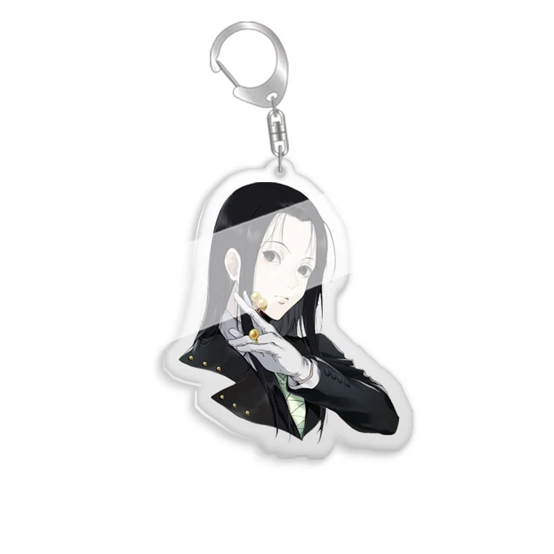 HunterxHunter Gon Freecss Cartoon Acryl Schlüsselanhänger Killua Zoldyck Anhänger Kurapika Schlüsselanhänger Hisoka Bag Tag Trendy Collection – Detail 10