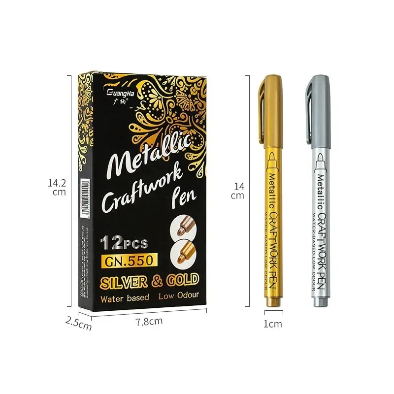 Metallic Waterproof Permanent Markers 4
