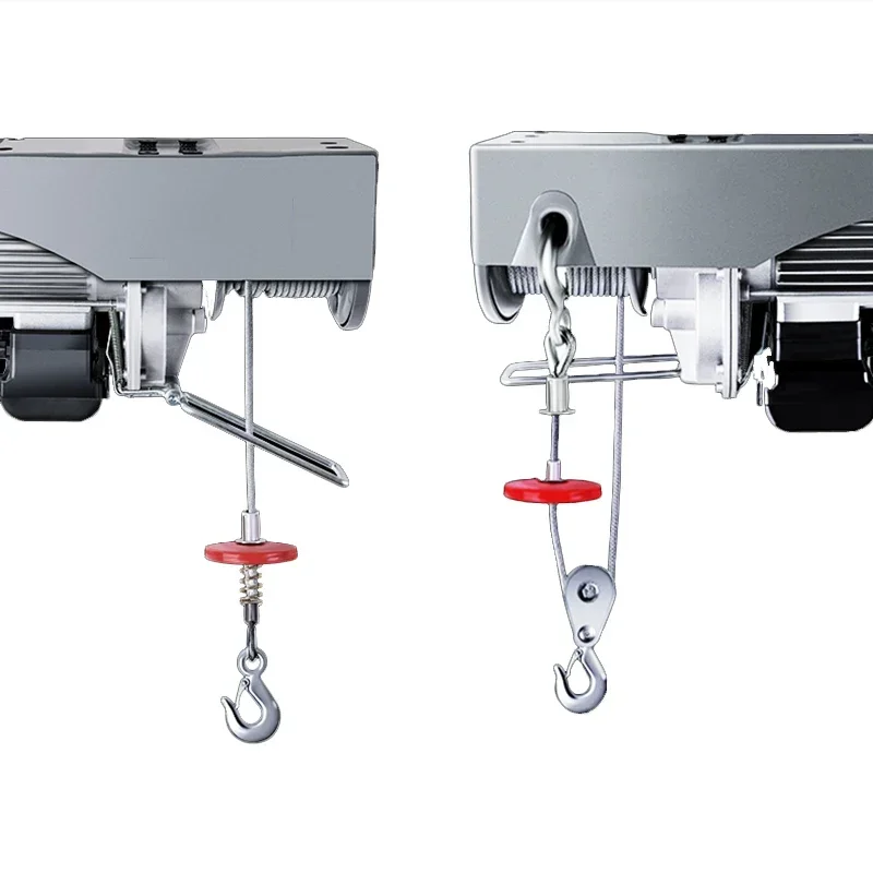 12m 20m 30m Micro Electric Hoist 220V Crane Household Small Lift Hoist 1 Ton / 0.5T Winch Decoration Crane electric hoist
