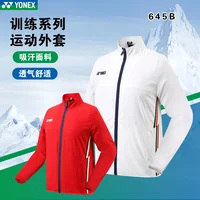 YONEX 2024 New Badminton Jersey Sports Quick-drying Windproof Long-sleeved Coat,The Same for Men and Women 1