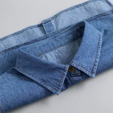 Denim Fake Collar Women Ladies False Collar Shirt Half Shirt Detachable Blouse Detachable Collar Removable Vestido Accessories