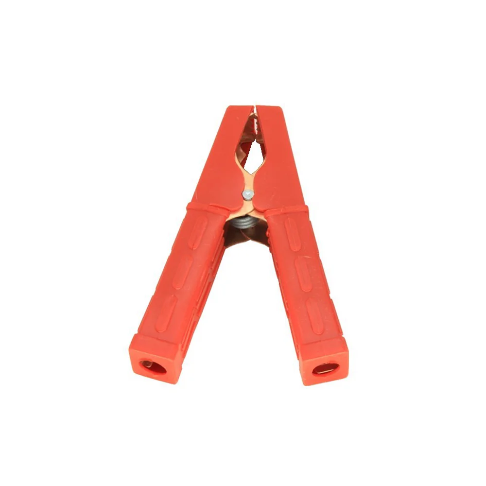 Cable Connection Clip Electrician Crocodile Clips Clamps Battery Electrical Test Insulated 105mm 100A Car Battery Clip 2Pcs/Set