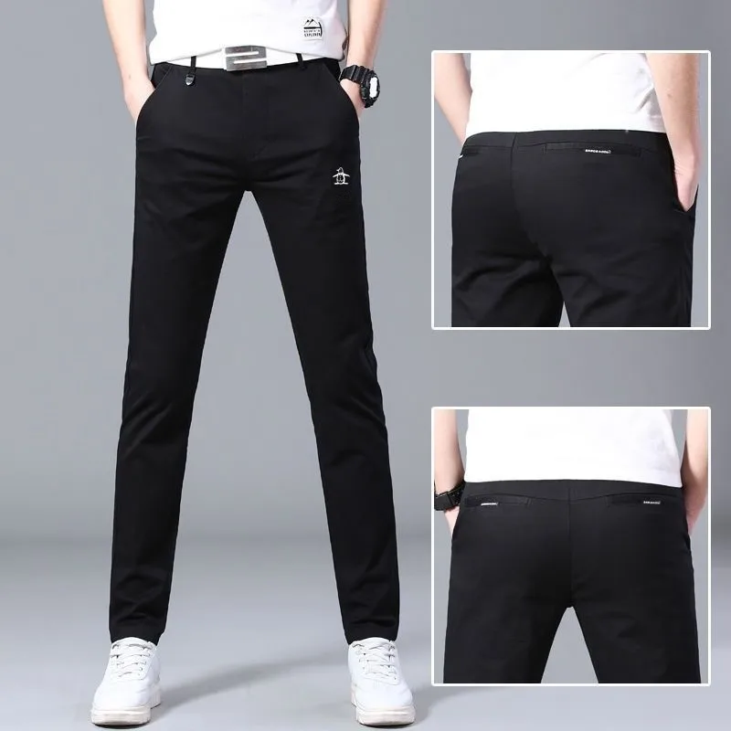 Golf Pant Men High Quality Cotton Elastic Suit Pants Spring Sutumn Fast Dry Man Golf Trousers Business Leisure Pants 골프웨어