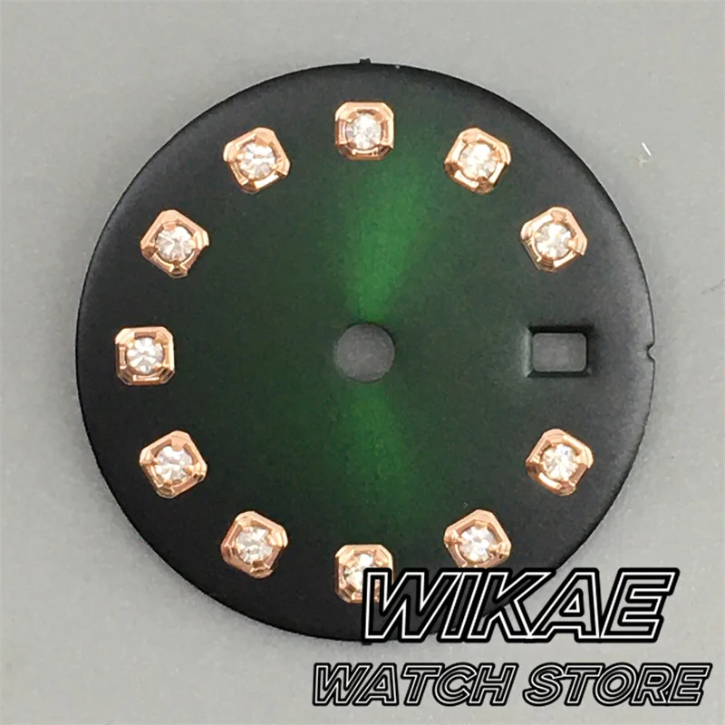 Sunburst White Mother of Pearl Watch Dial - Multi-Color Options for NH05 Movement Replacement Parts